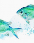 Preview: Geschirrtuch Fishes